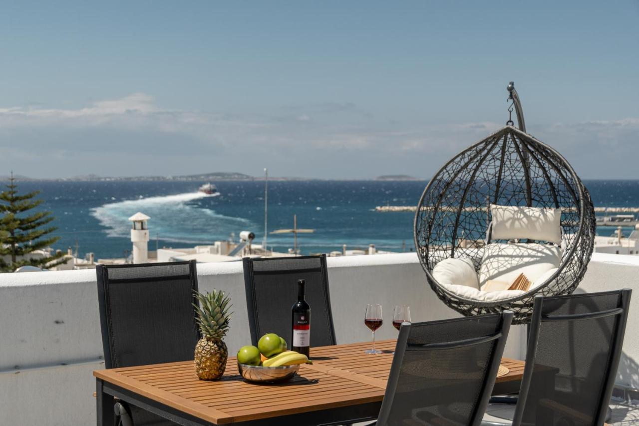 Villa Nektar Naxos City Exteriör bild