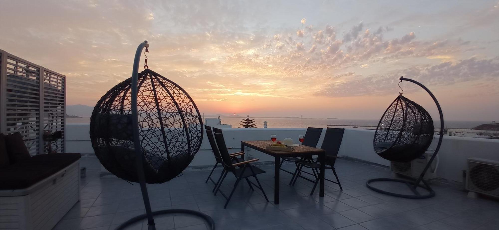 Villa Nektar Naxos City Exteriör bild