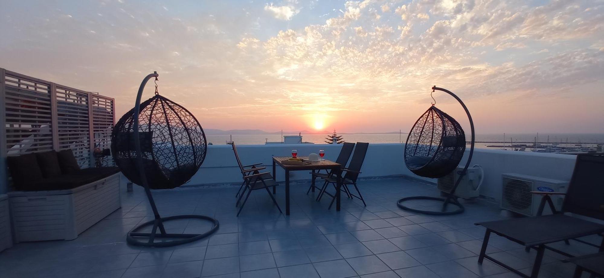 Villa Nektar Naxos City Exteriör bild